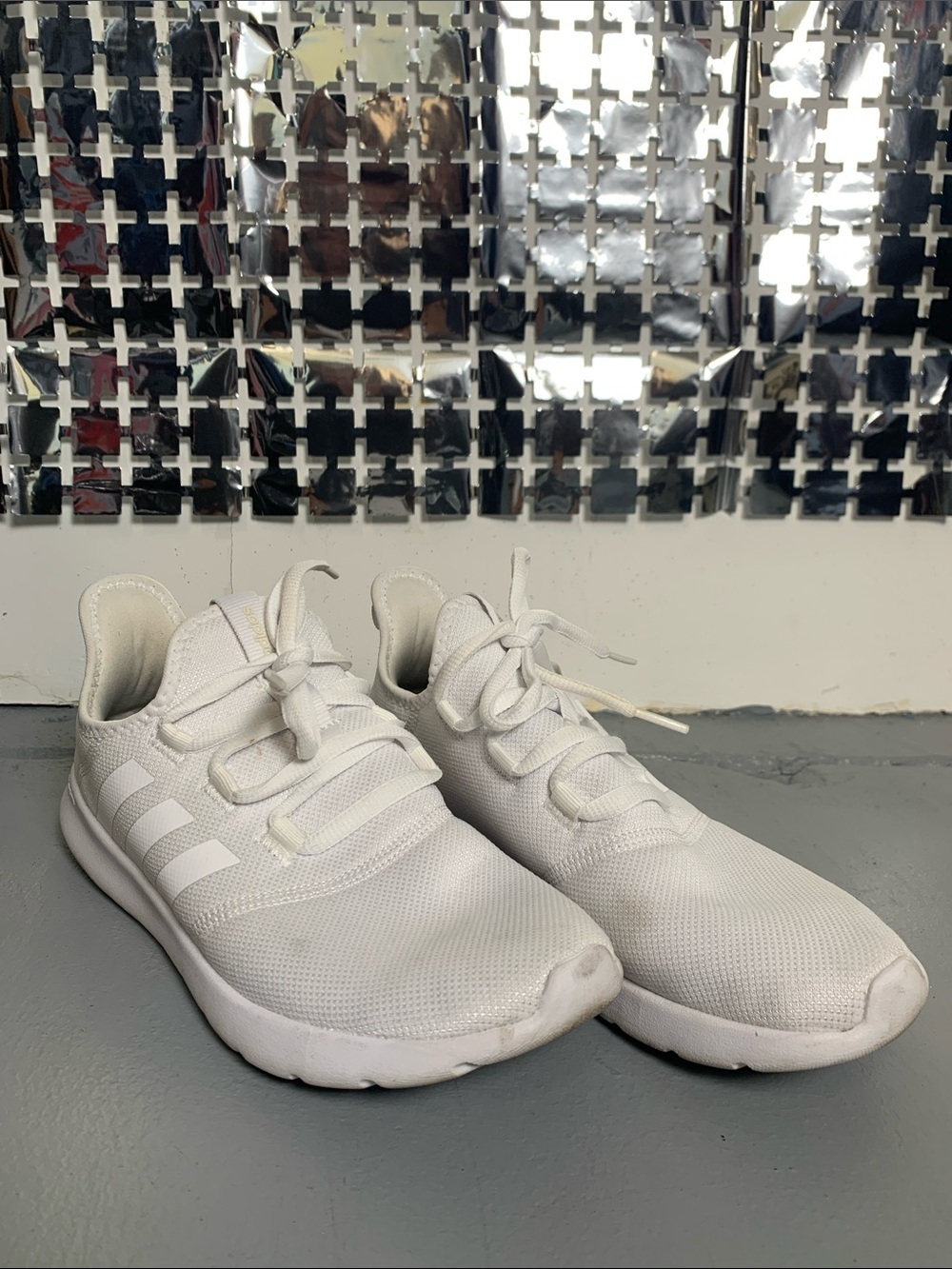 adidas White Athletic Shoes